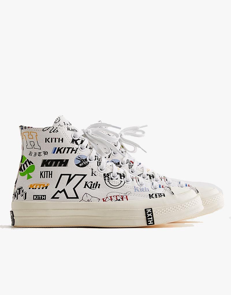 Converse Chuck Taylor All-star 70 Hi Kith 10 Year Anniversary White - Spadri Tunisie