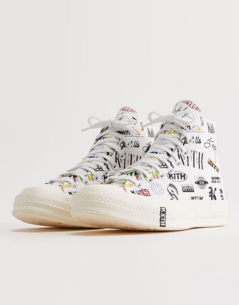 Converse Chuck Taylor All-star 70 Hi Kith 10 Year Anniversary White - Spadri Tunisie