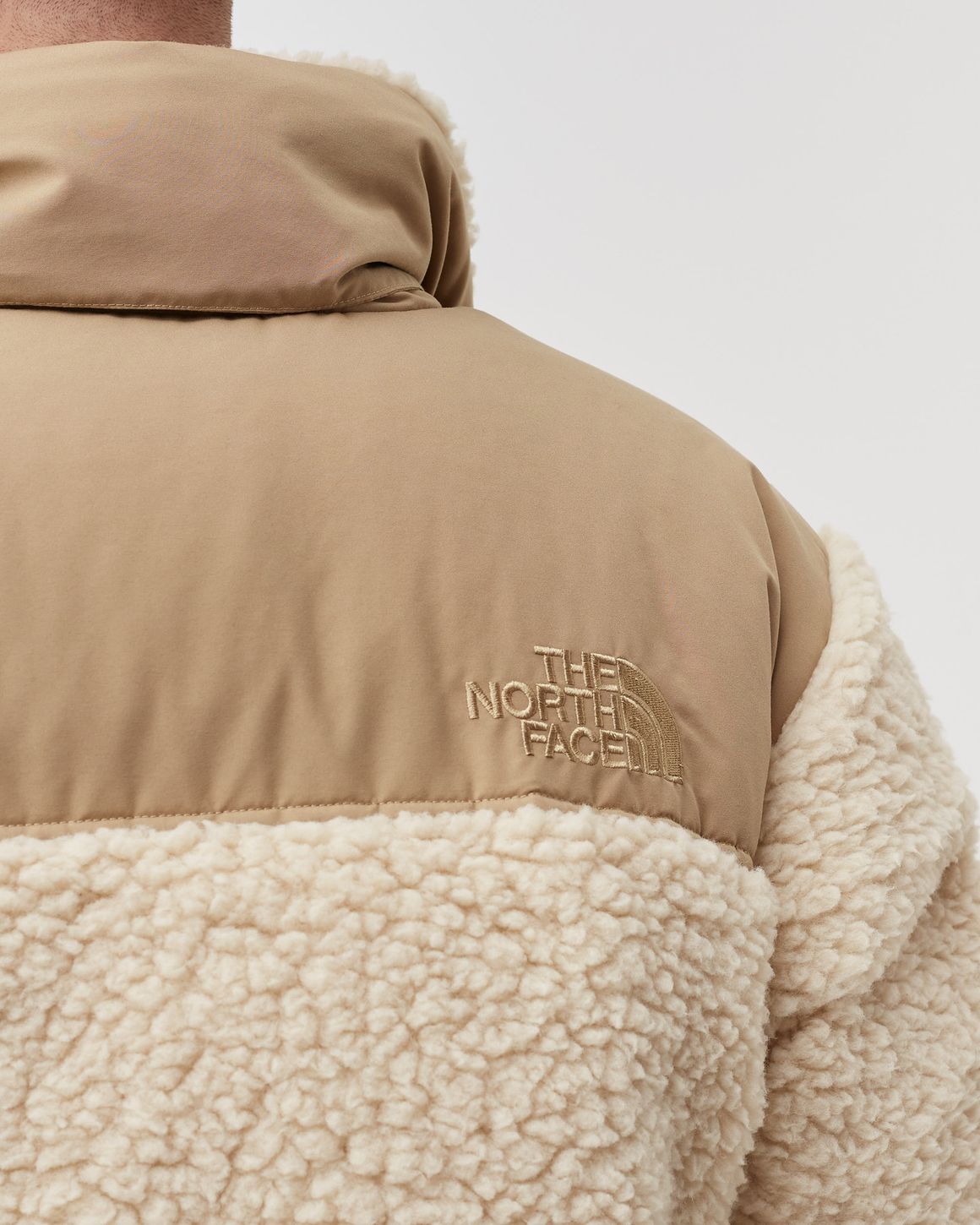 Doudoune North Face Beige unisexe