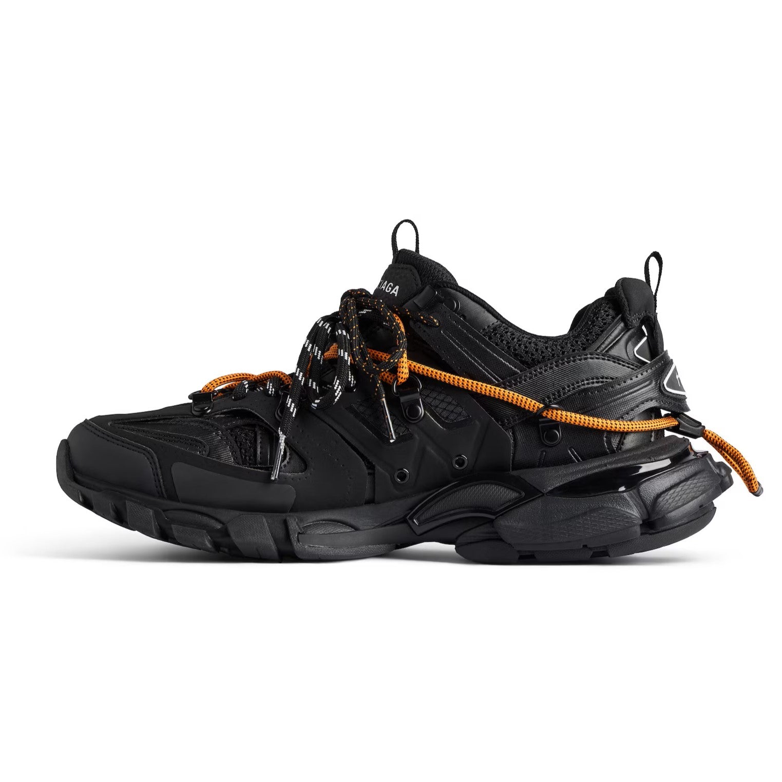 Balenciaga Track Trail Laces Sneaker in Black/orange