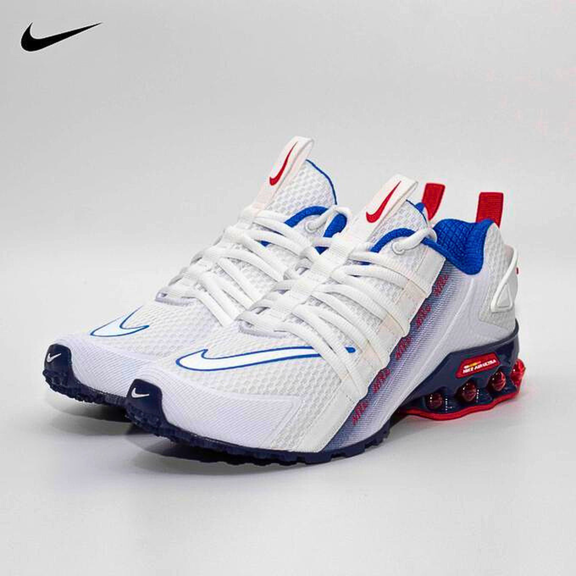 Nike MIRROR AIR ULTRA MAX (Blanc/Bleu)