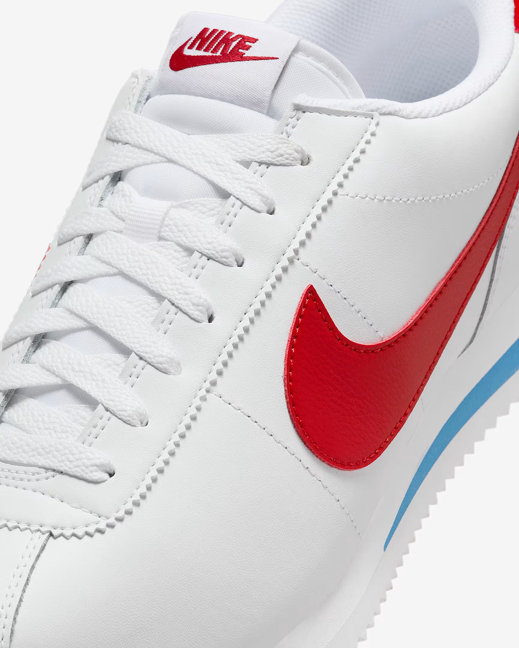 Nike Cortez Blanc/Varsity Blue/Varsity Red