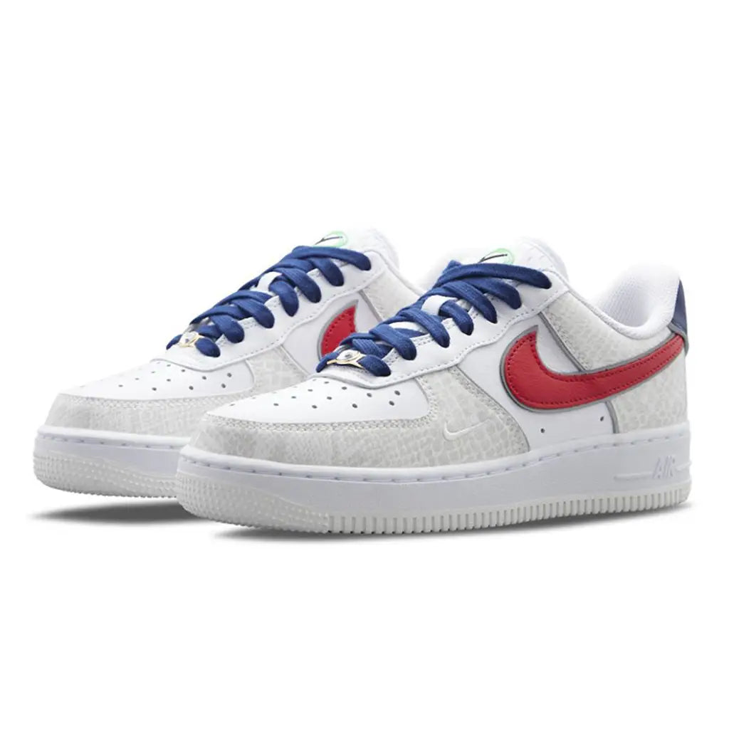 Nike Air Force 1 07 LX Just Do It White - Spadri Tunisie