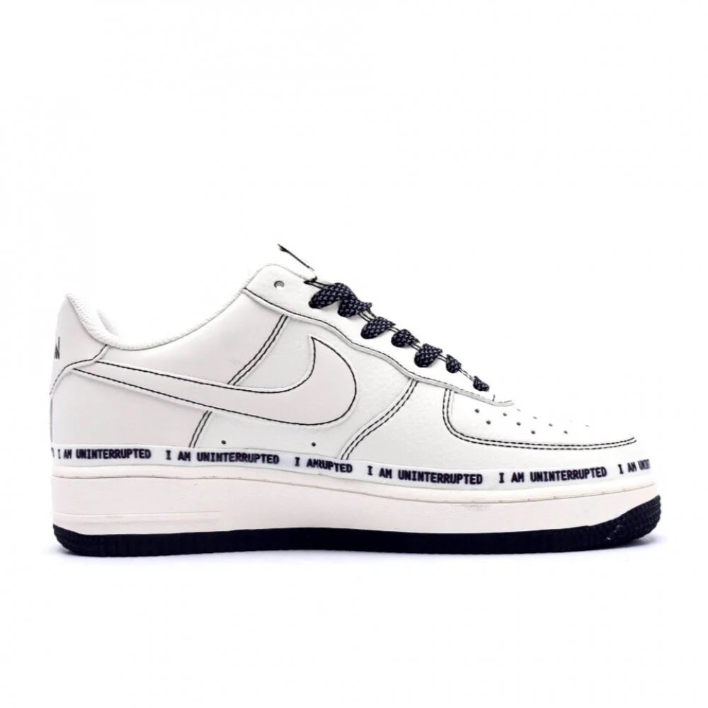 Nike Air Force 1 Low More Than White Black - Spadri Tunisie