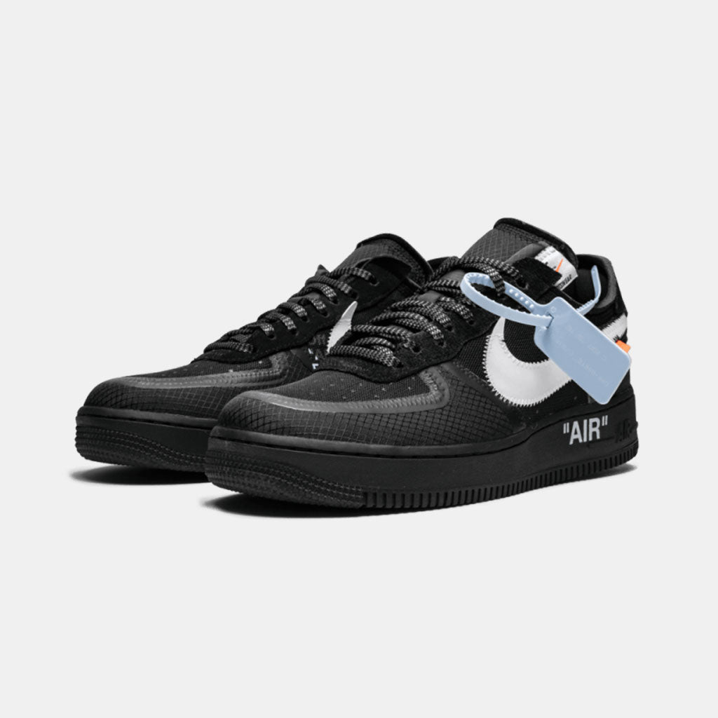 Nike Air Force 1 Low Off-White Black - Spadri Tunisie