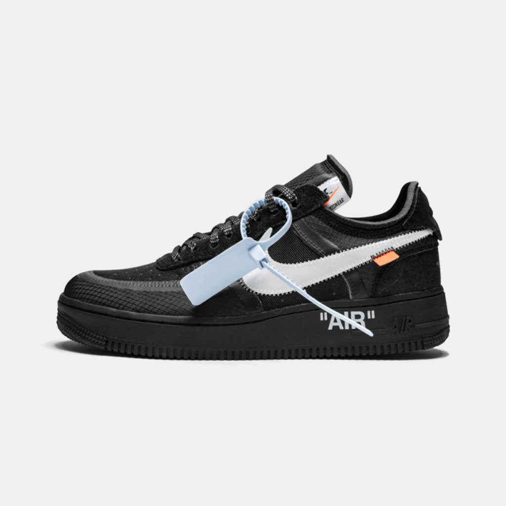 Nike Air Force 1 Low Off-White Black - Spadri Tunisie