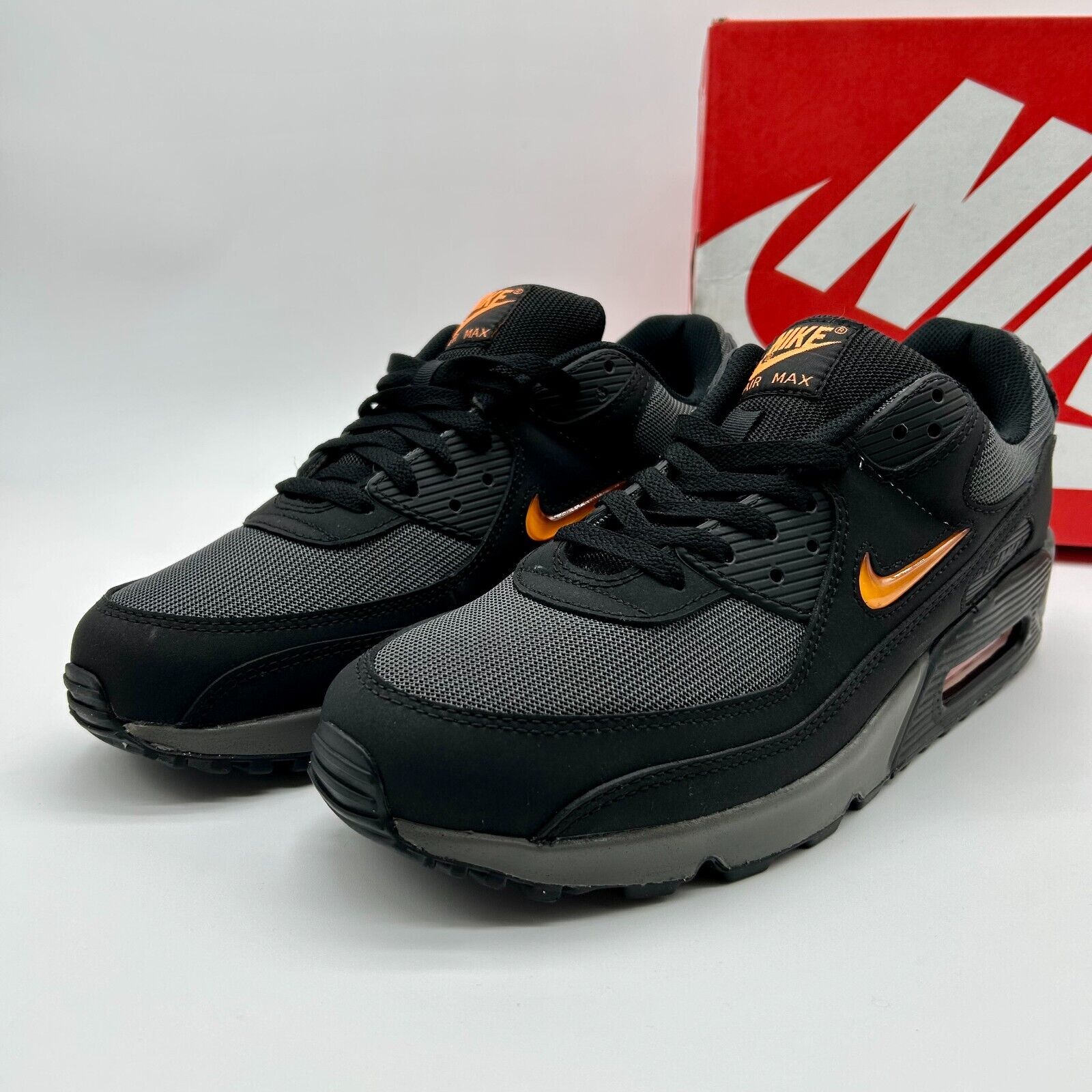 Nike Air Max 90 Jewel Black Safety Orange - Spadri Tunisie