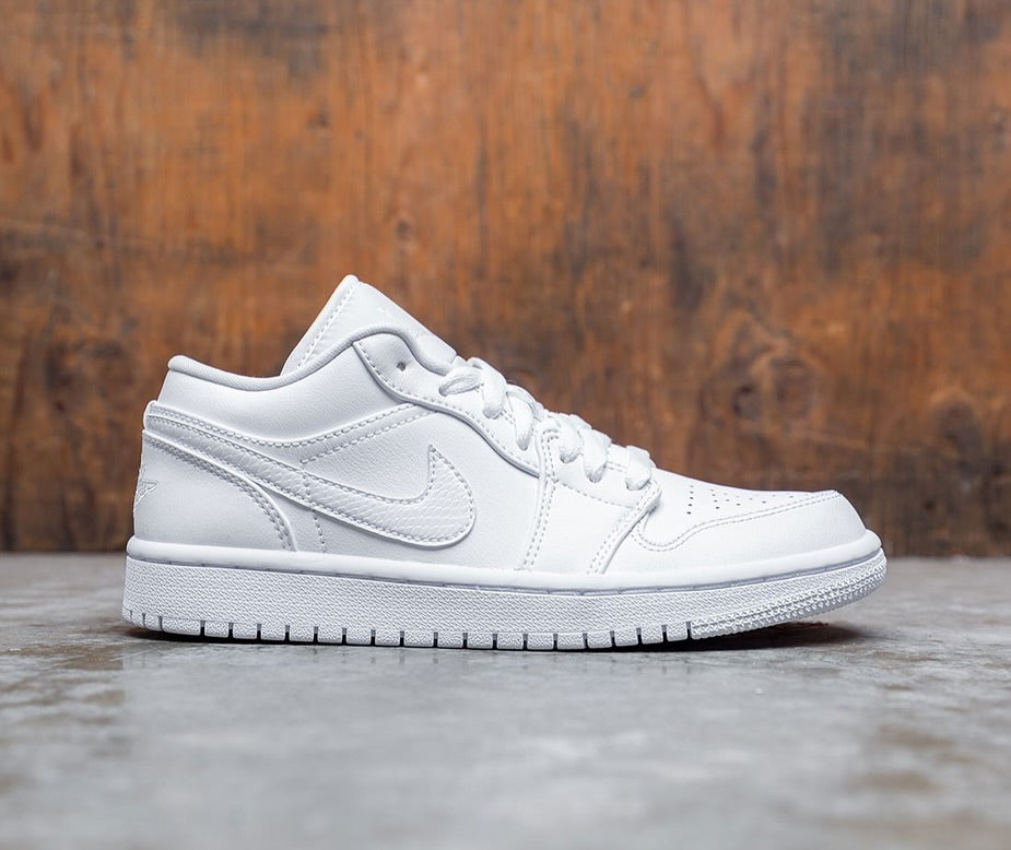 Nike Jordan 1 Low Triple White - Spadri Tunisie