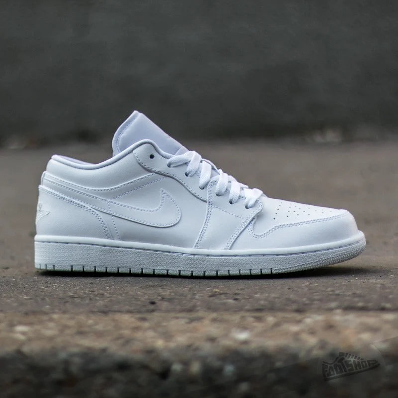 Nike Jordan 1 Low Triple White - Spadri Tunisie