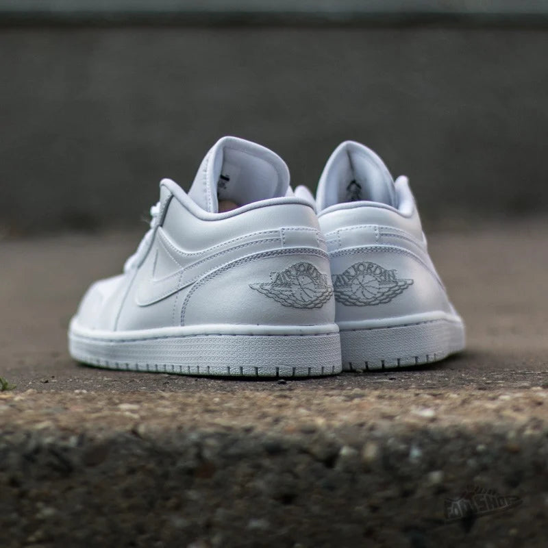 Nike Jordan 1 Low Triple White - Spadri Tunisie