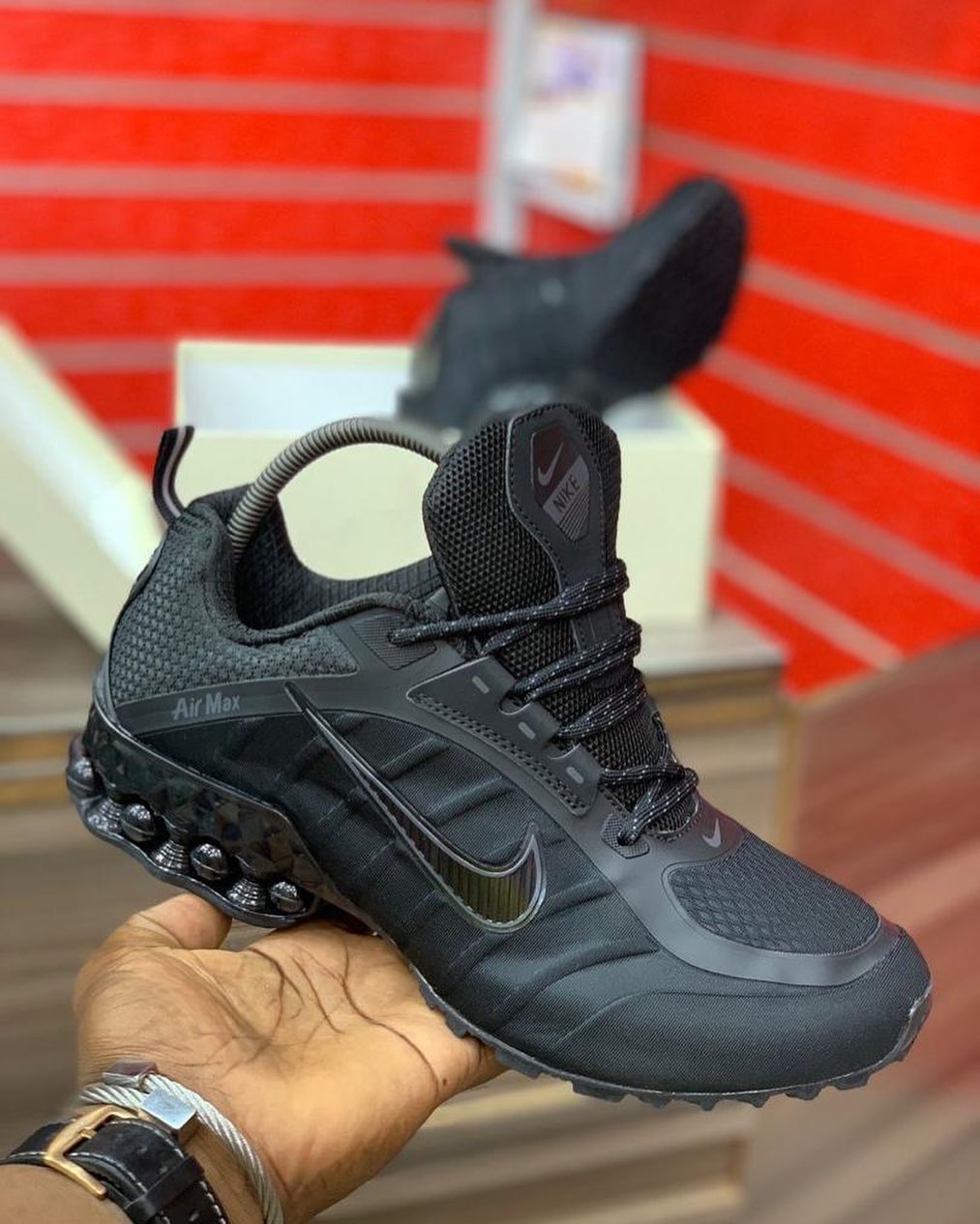 Nike MIRROR ULTRA MAX Black - Spadri Tunisie