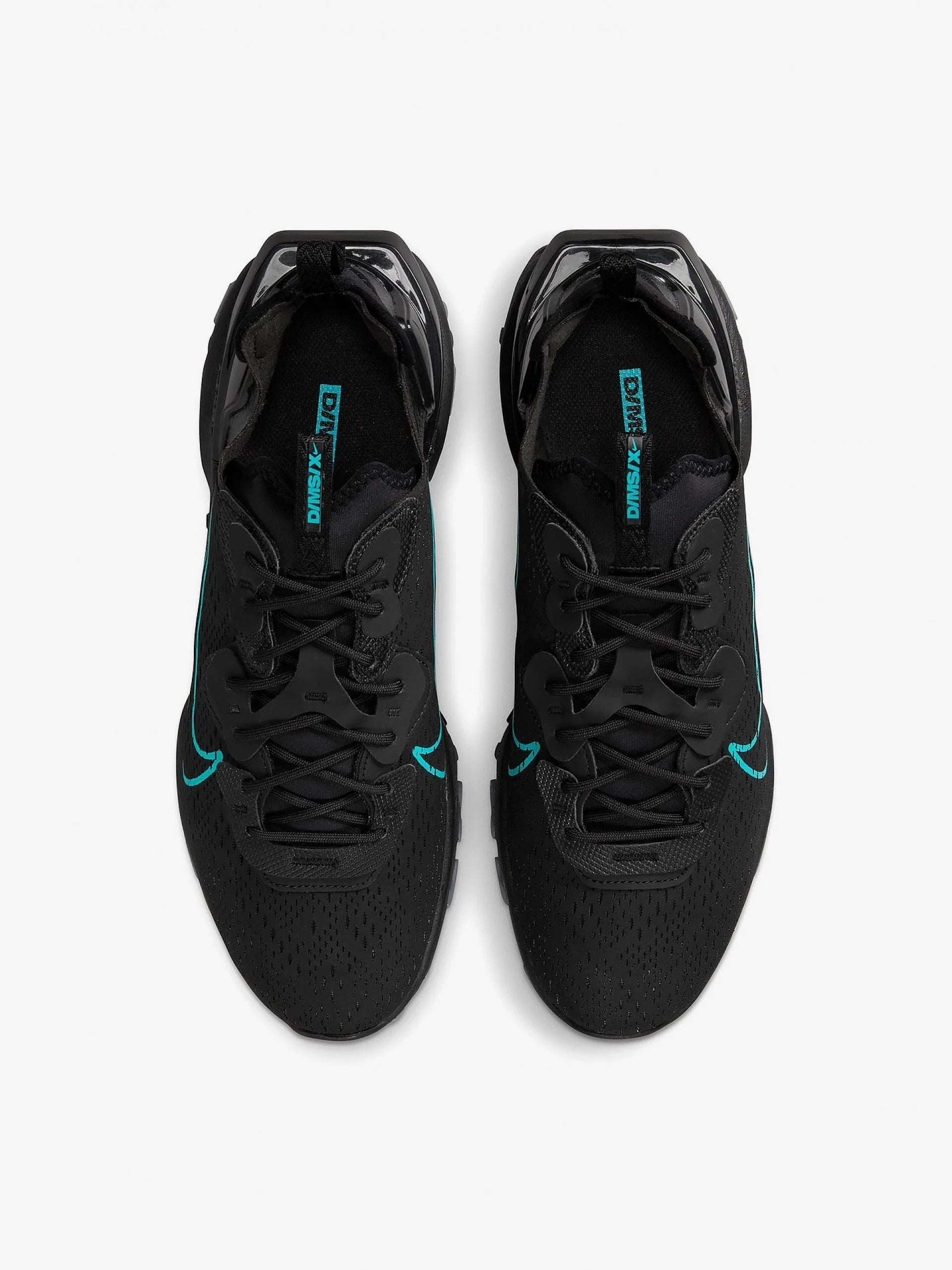 Nike React Vision Black Blue Logo - Spadri Tunisie