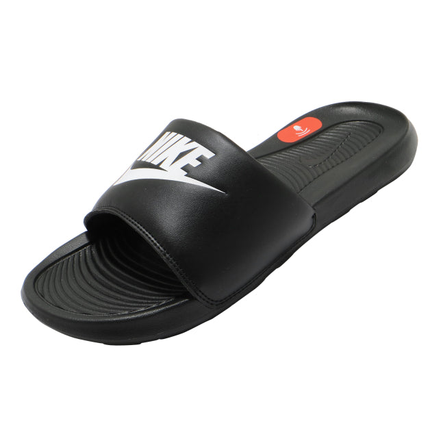 Nike Victori One Slide Black White - Spadri Tunisie