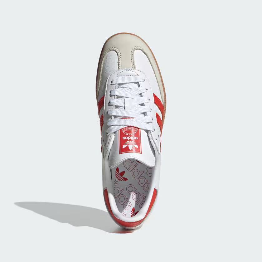 Adidas Samba OG Shoes Cloud White / Solar Red / Off White