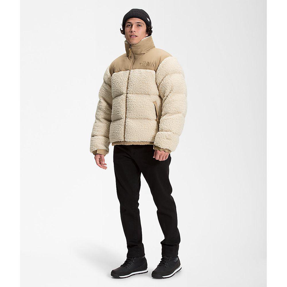 Doudoune North Face Beige unisexe