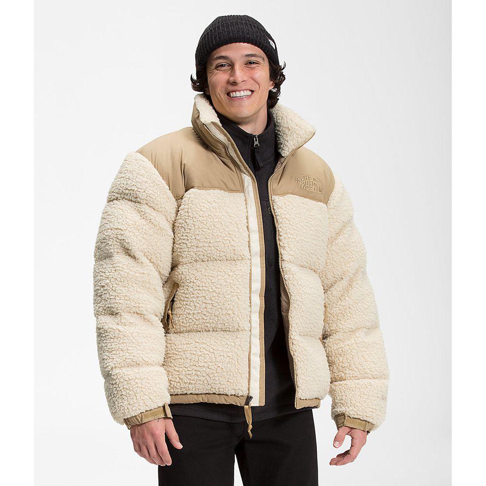 Doudoune North Face Beige unisexe