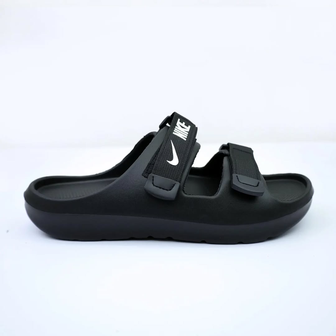 Nike Claquettes Accra Metropolitan Slides Black/White
