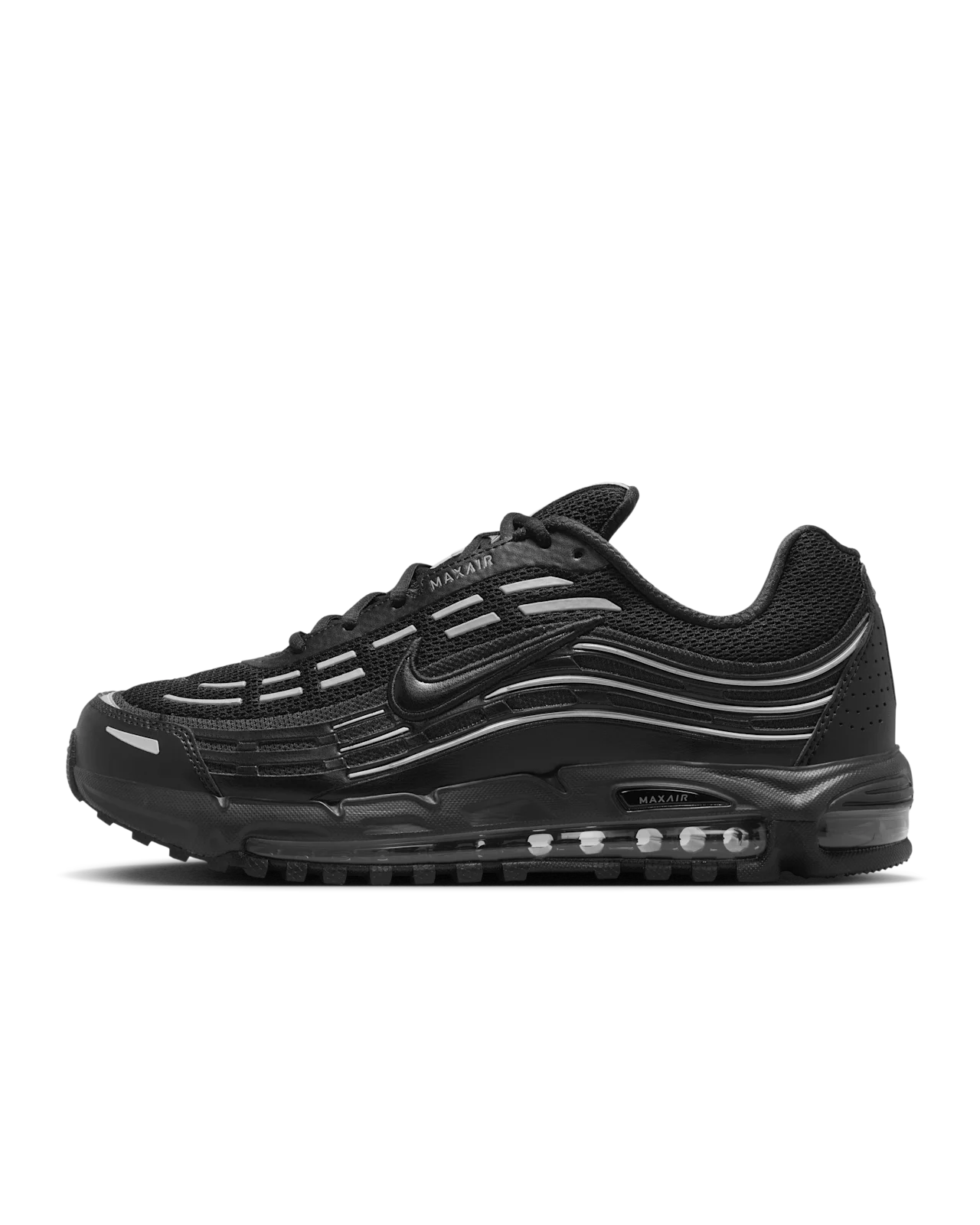 Nike Air Max TL 2.5 Black and Metallic Silver