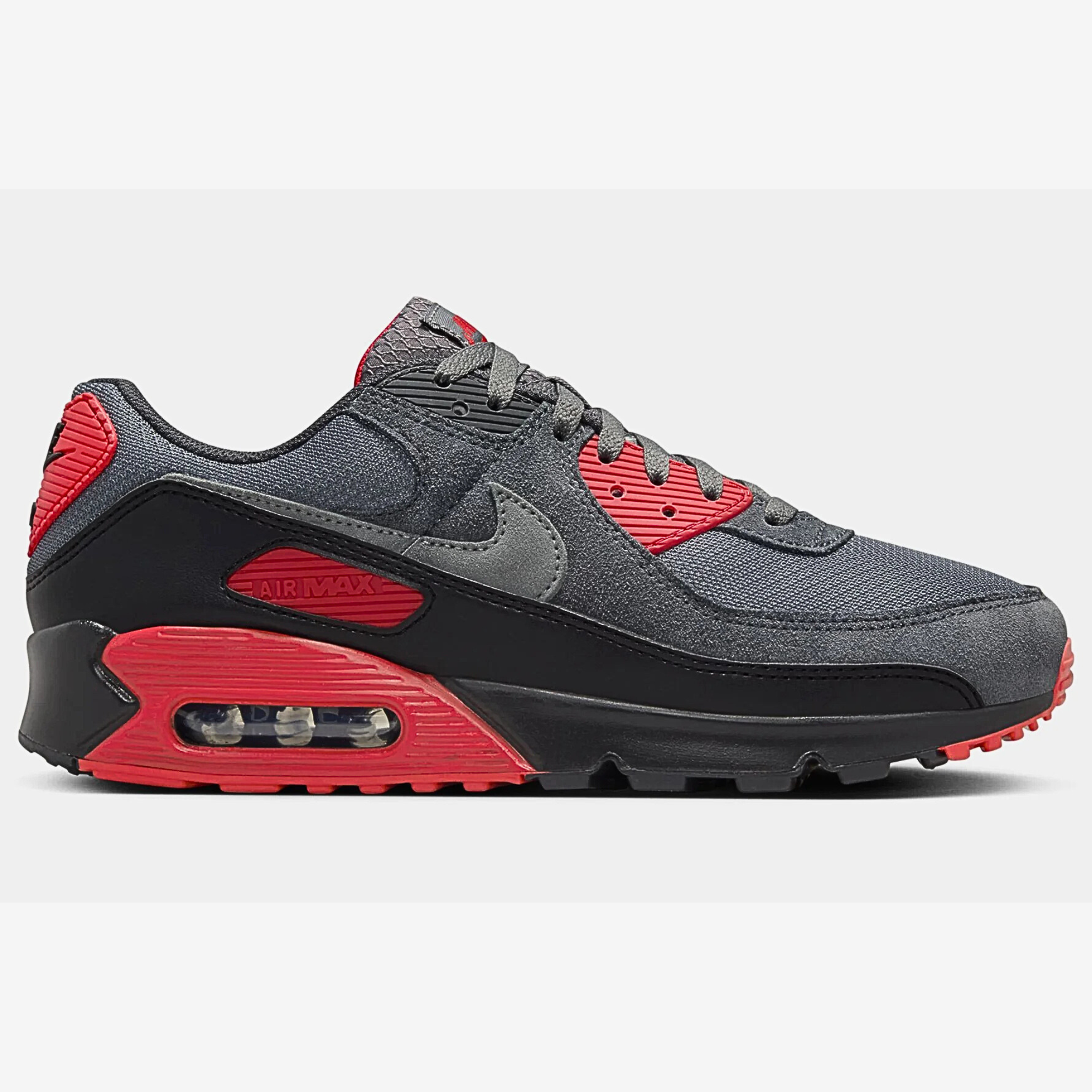 Nike Air Max 90 black/smoke grey/Red