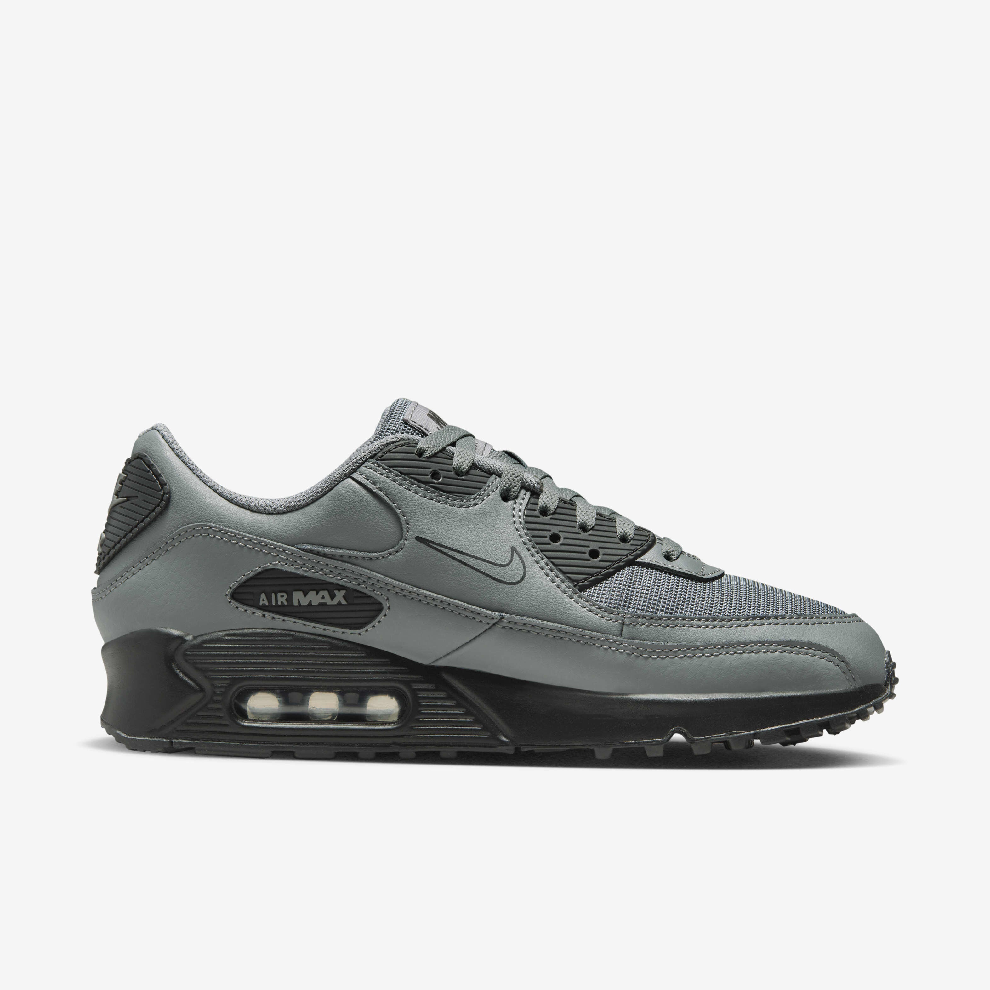 Nike Air Max 90 Smoke Grey/Bright Mandarin