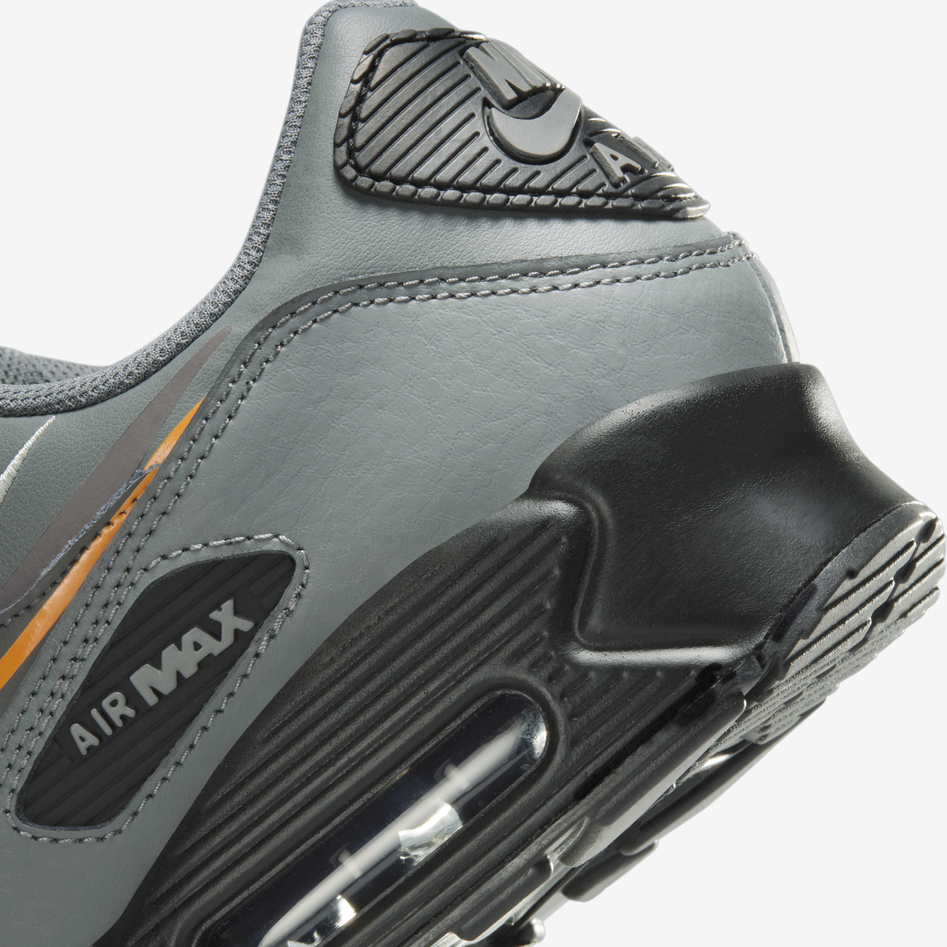Nike Air Max 90 Smoke Grey/Bright Mandarin