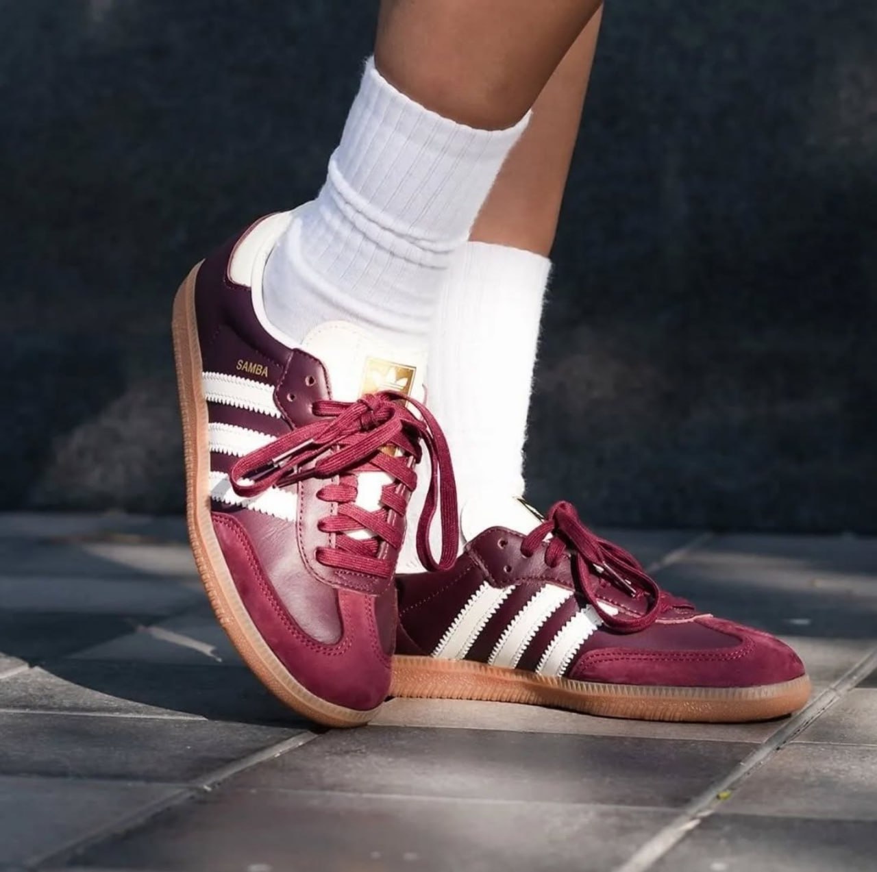 Adidas Samba OG Maroon – Burgundy