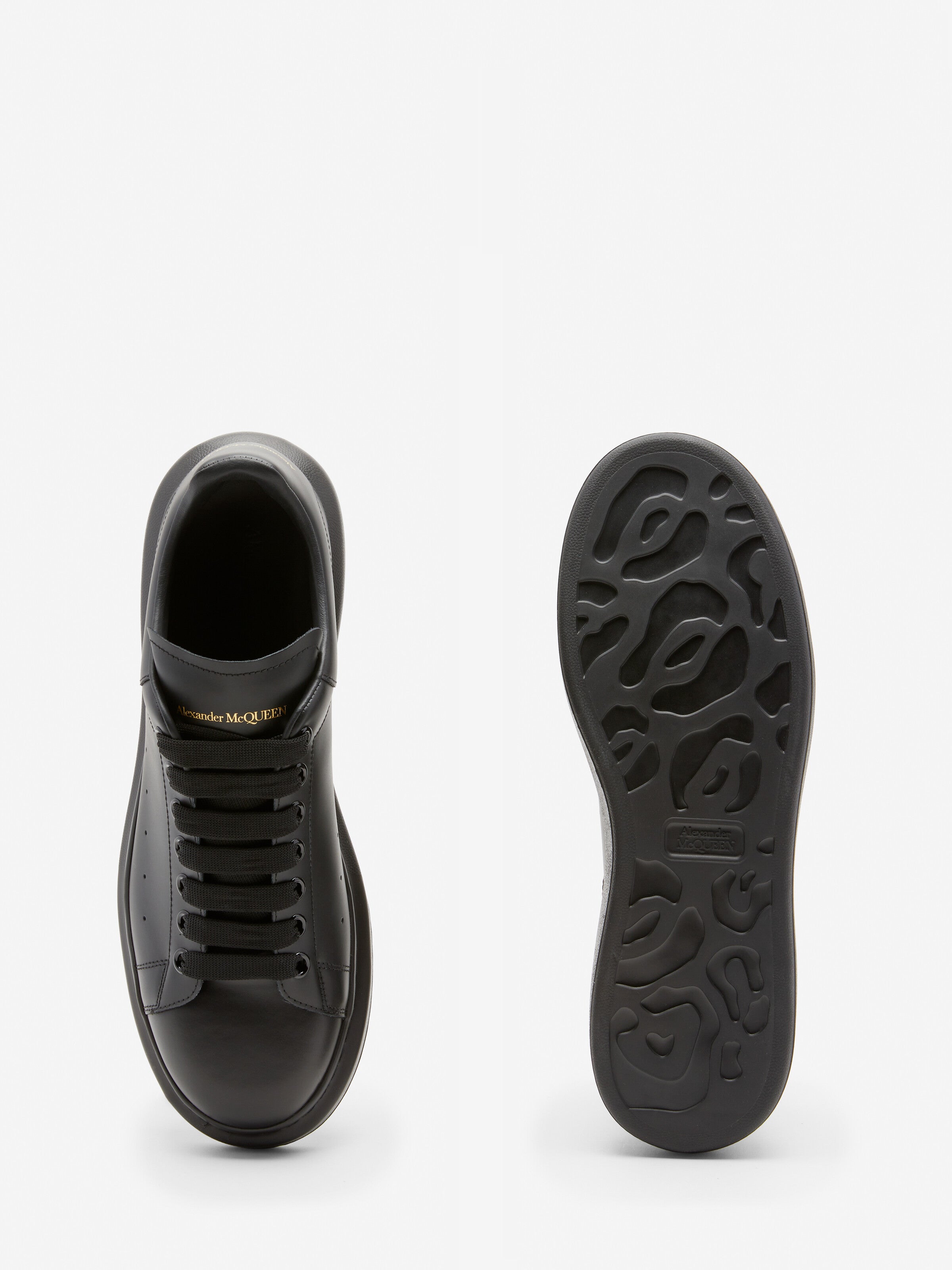 Alexander McQueen Men's Oversized Sneaker in Black