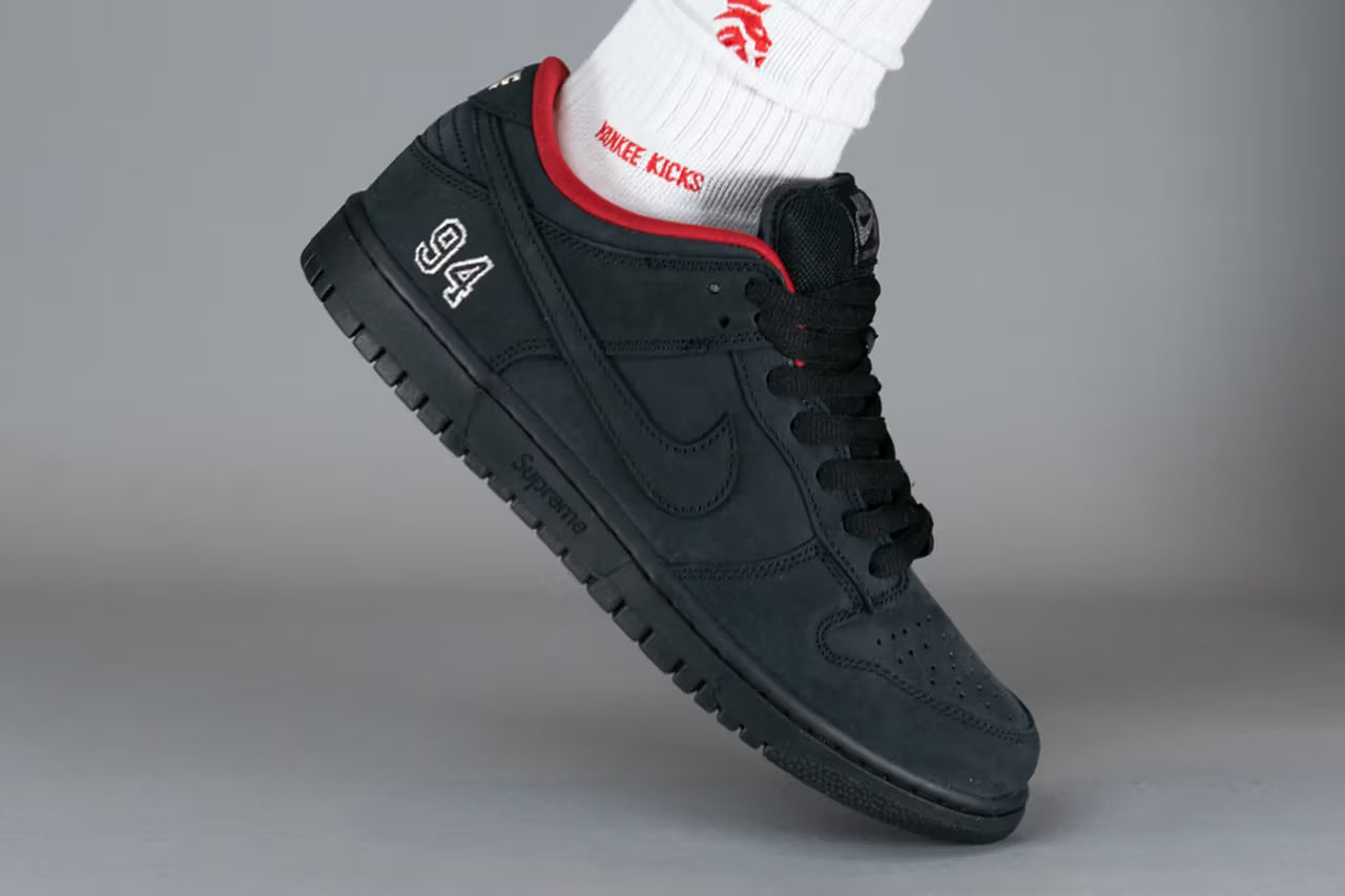 Nike SB Dunk Low Supreme 94 Black