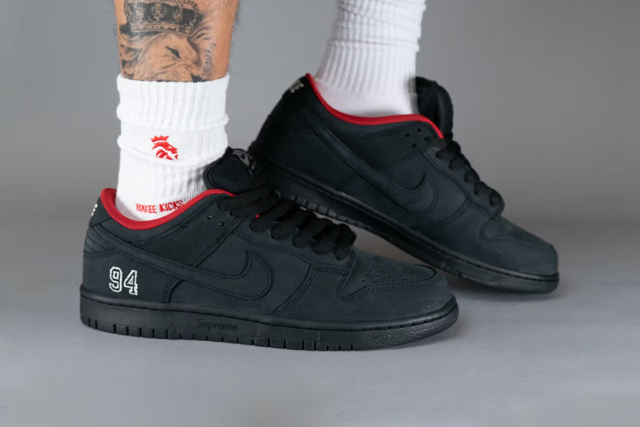 Nike SB Dunk Low Supreme 94 Black