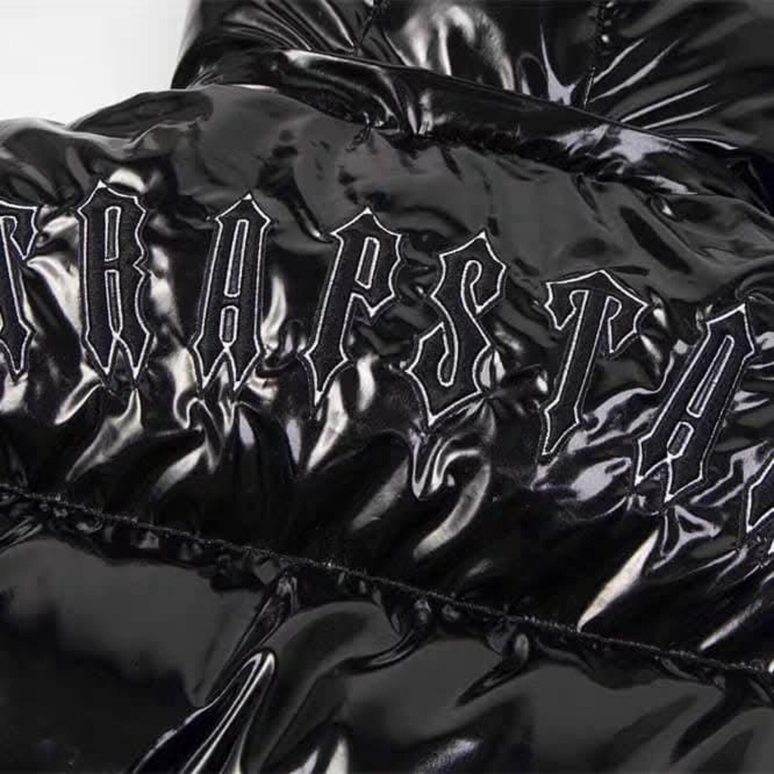 TRAPSTAR SHINY BLACK PUFFER Jacket