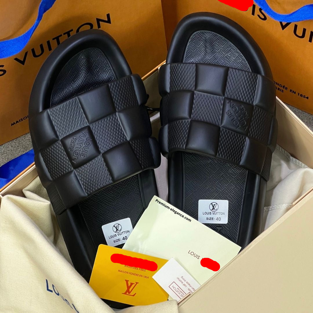 Claquette Lv Waterfront Damier