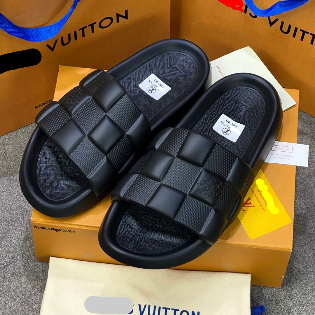 Claquette Lv Waterfront Damier
