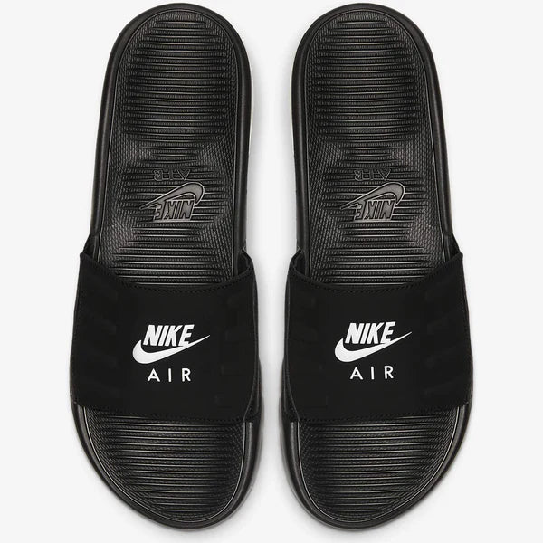 Claquette Nike Air Max Camden avec logo blanc