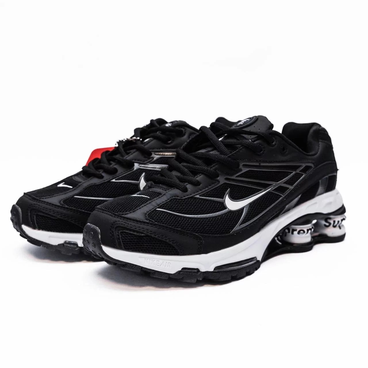 Nike Shox Ride 2 Supreme 'Black/White'