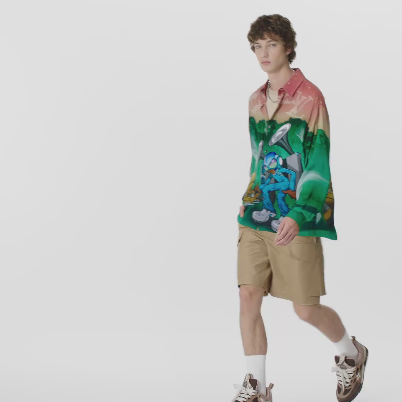 Louis Vuitton Skate Trainer Brown