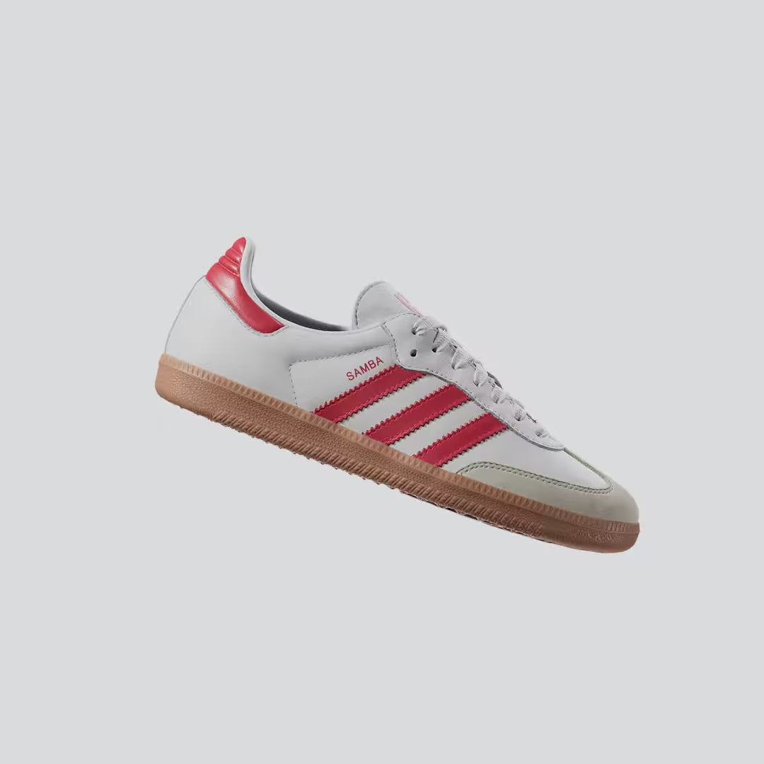 Adidas Samba OG Shoes Cloud White / Solar Red / Off White