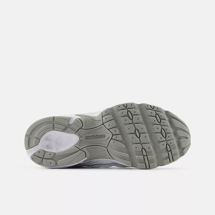 New Balance 740 BUNGEE LACE White avec Silver Metalic