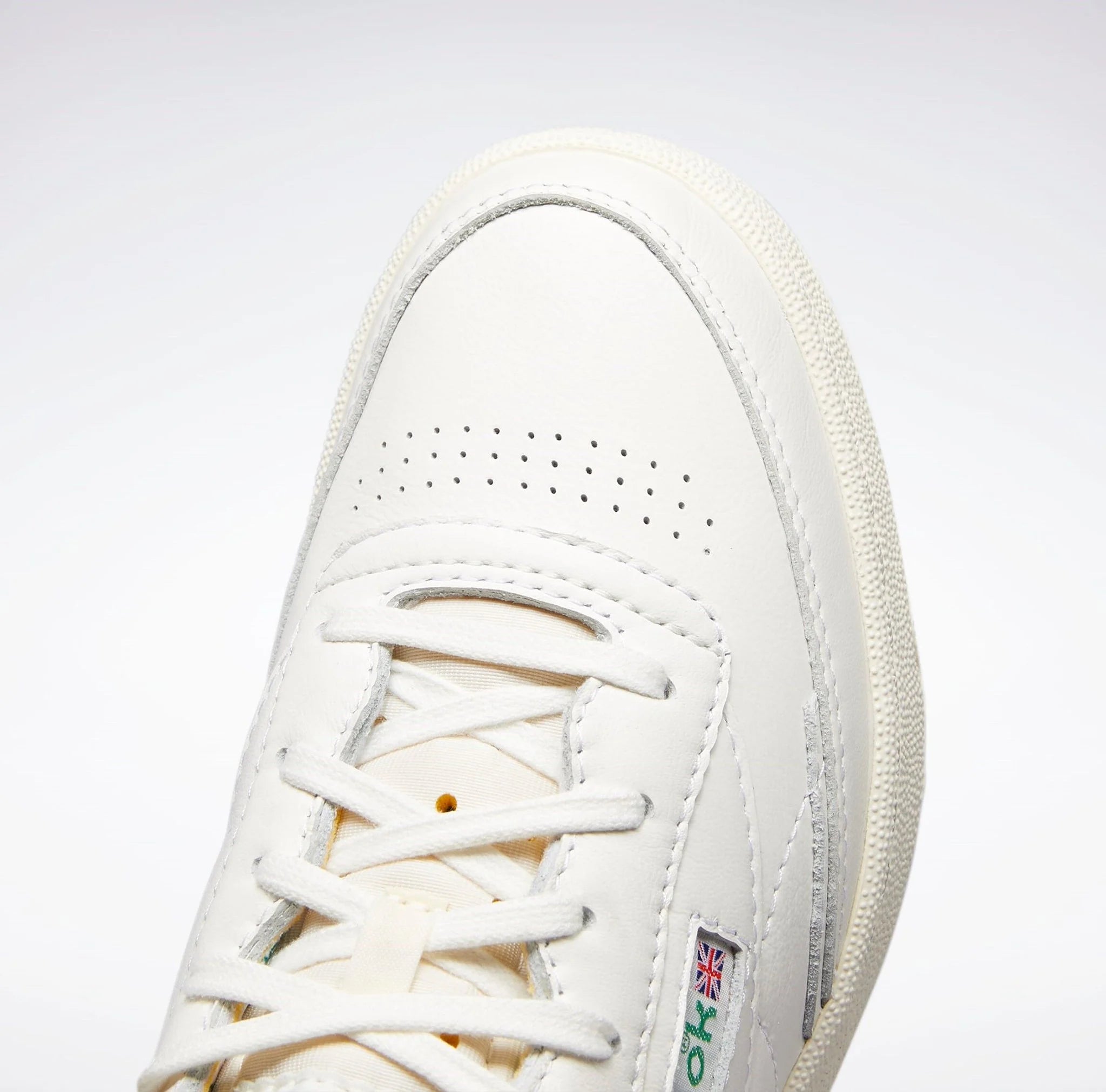 Chaussures Reebok Club C Mid II Vintage Craie/Vert Glen/Blanc classique