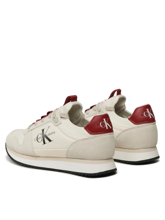 Calvin Klein Jeans Sneakers Runner Beige