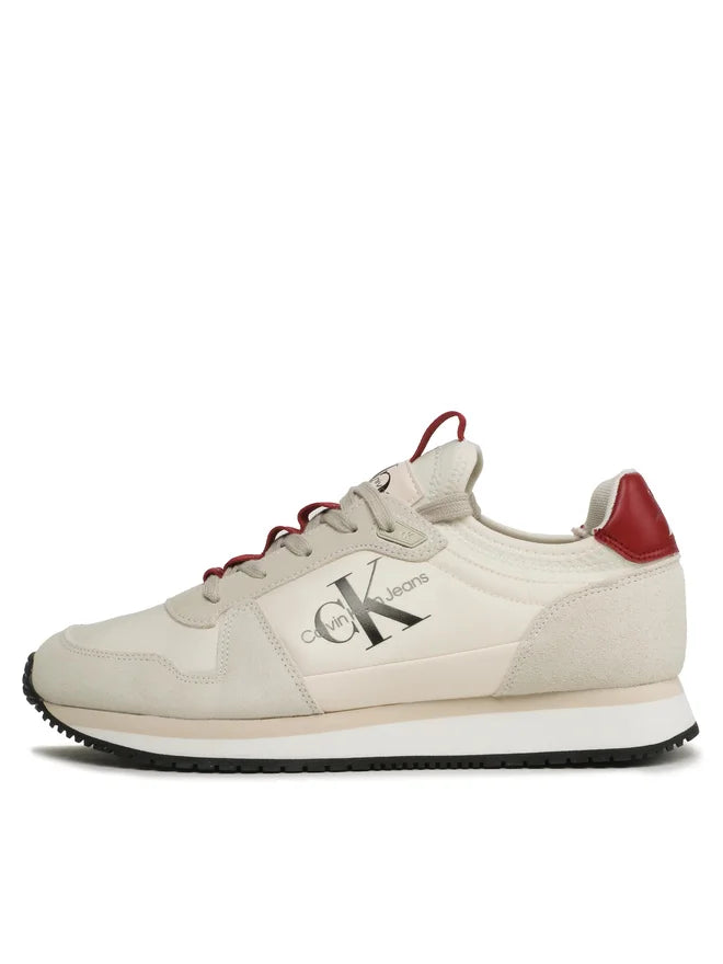 Calvin Klein Jeans Sneakers Runner Beige