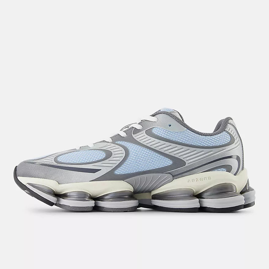 New Balance Abzorb 2000 Light Chrome Blue avec Silver Metalic et Castlerock