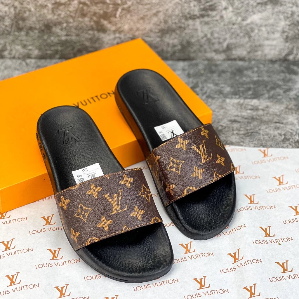 Nike Claquette Lv 2024 Marron